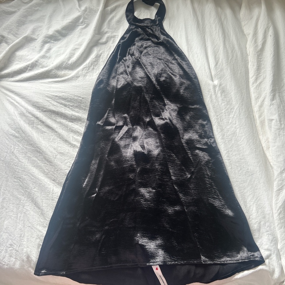 Lucy in the Sky Shimmering Black Dress